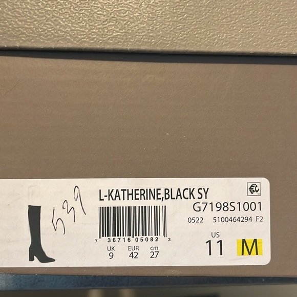 Franco Sarto Black Heeled Boots - Picture 13 of 14